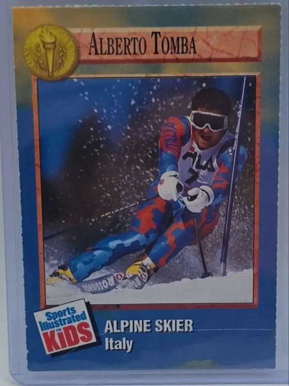 1994 Sports Illustrated for Kids #234 Alberto Tomba Card